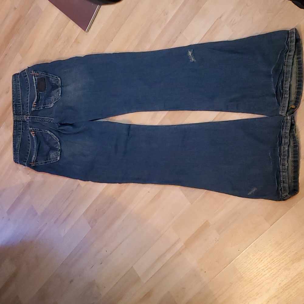 Stitch's Jeans Wide Leg Flare Trousers Size 24 Brand New With Tags